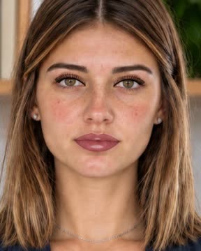 Birthday: Glossy lip, rose gold lid, lashes on.