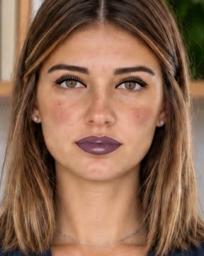 Red carpet: Everything up: wine lip, smoked wing, full lashes.